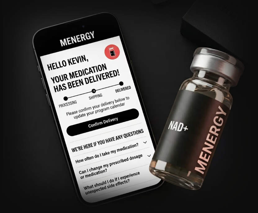 Menergy NAD + Meds